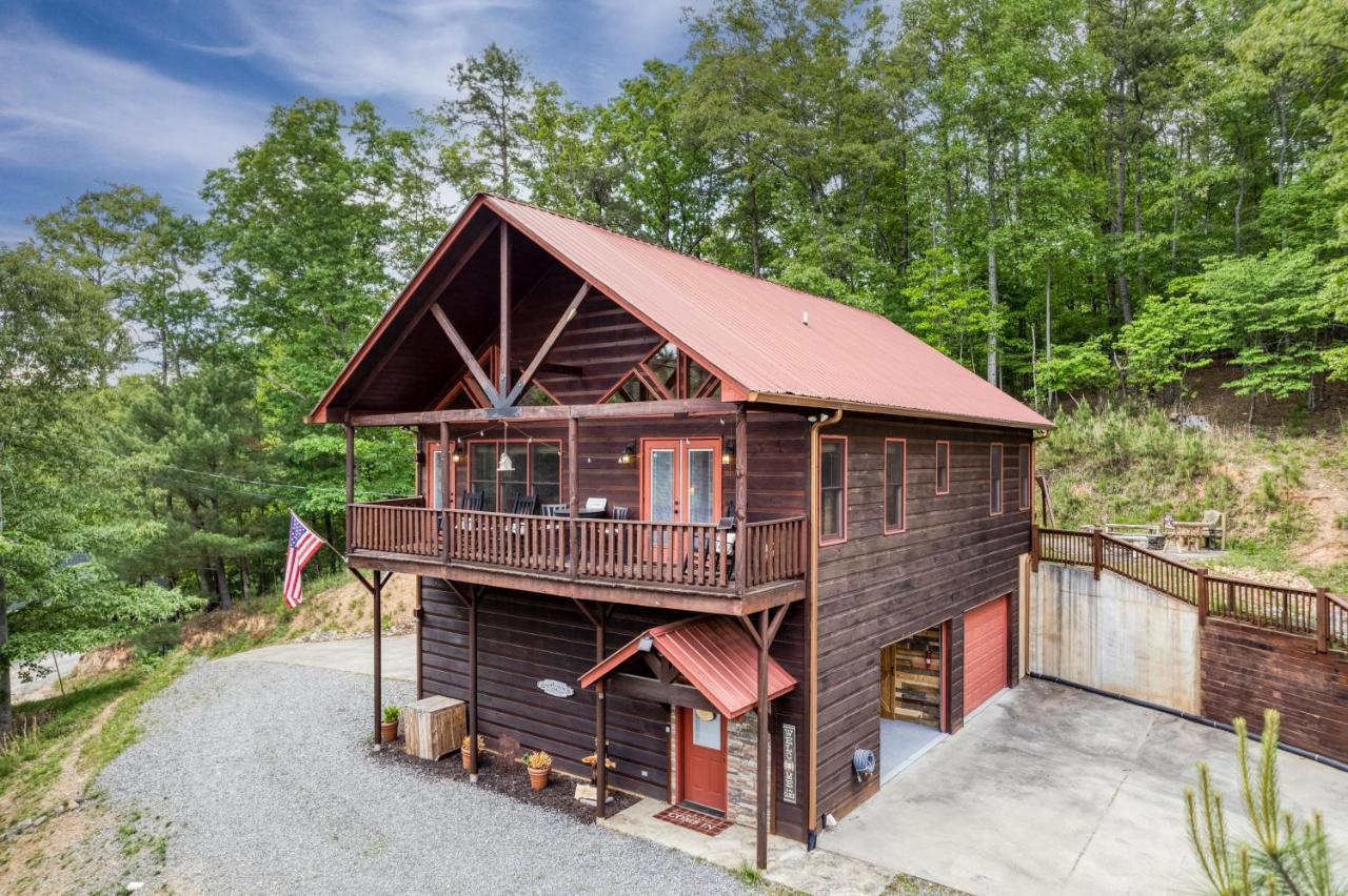 Trout N' About Your Blue Ridge Mountains Retreat, Hot Tub + Game Room! Ellijay Zewnętrze zdjęcie