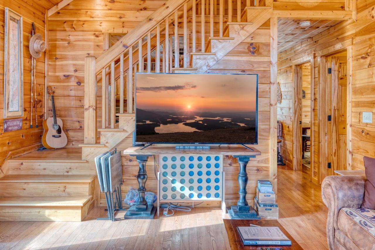 Trout N' About Your Blue Ridge Mountains Retreat, Hot Tub + Game Room! Ellijay Zewnętrze zdjęcie