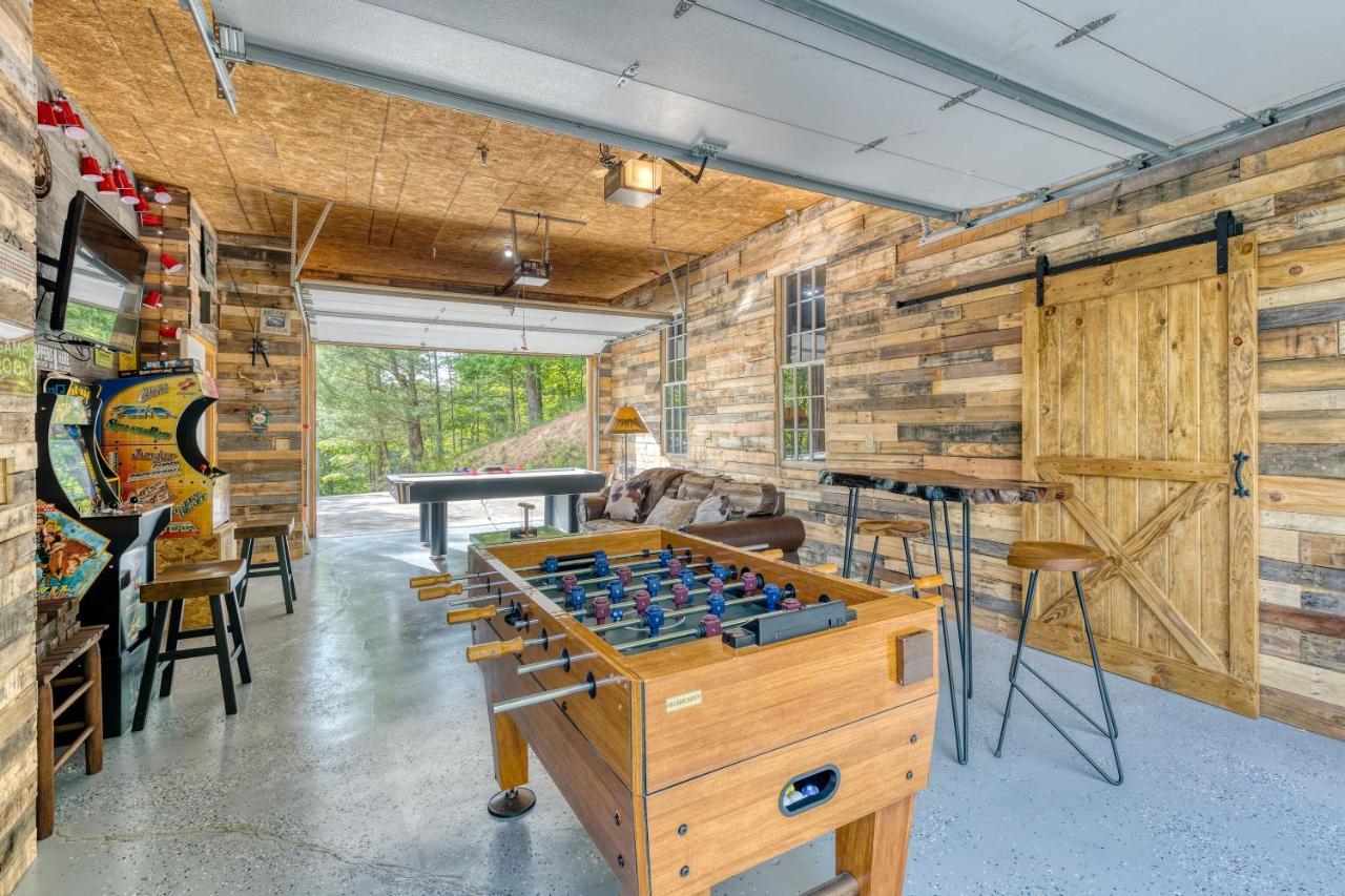 Trout N' About Your Blue Ridge Mountains Retreat, Hot Tub + Game Room! Ellijay Zewnętrze zdjęcie